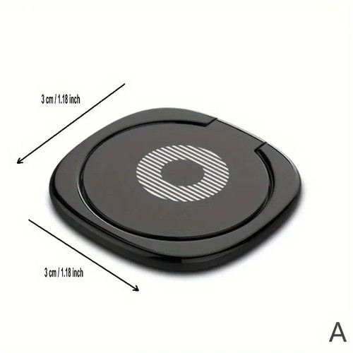 Bague de téléphone portable 2.PCS, support pour bague de doigt smartphone, support d'anneau - support magnétique - Photo 4/13