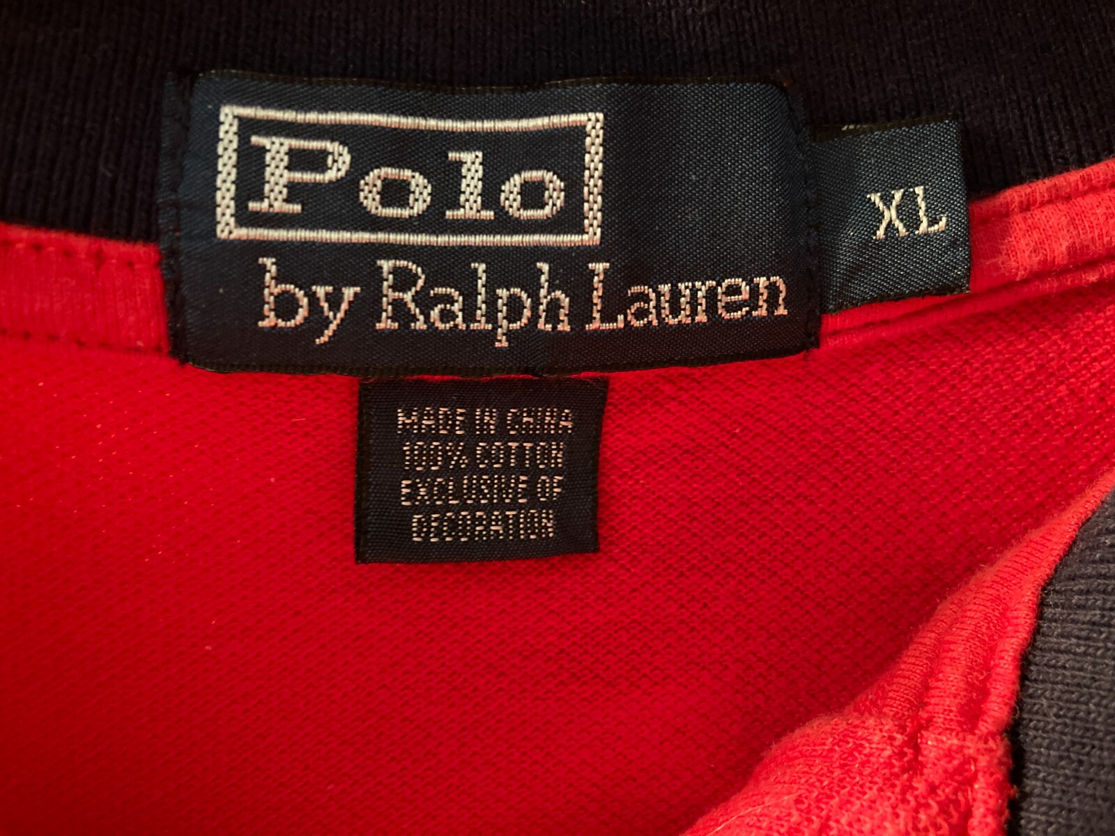 Polo Ralph Lauren Vintage Stripe Double Big Pony #2 1967 Camicia Uomo XL