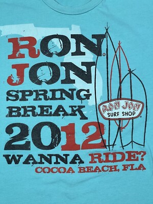 【専用】RON JON SPRING BREAK SURF T-SHIRT Ron Jon Surf Shop Spring Break 2018 T Shirt Mens Medium Gray