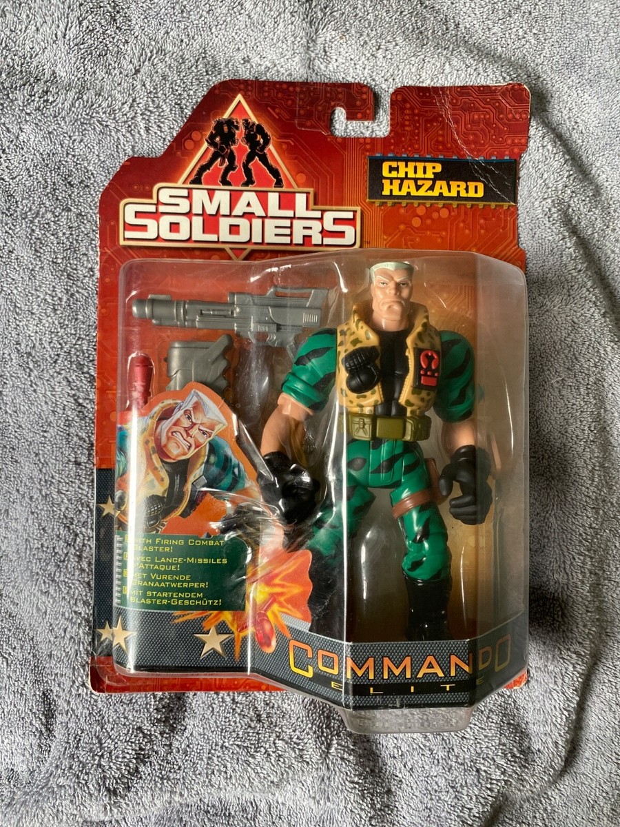 New Hasbro Small Soldiers Major Chip Hazard Commando Elite Action