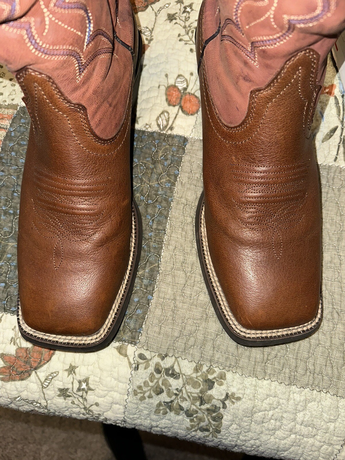 Justin Punchy Stampede Cowboy Boots 11 EE eBay