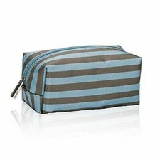 ZD Thirty One Uptown mini zipper pouch makeup cosmetic bag 31 Perfect Stripe