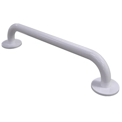 BSD Haltegriff für barrierefreies Bad 70 cm weiß DN32 mm mit Abdeckrosetten