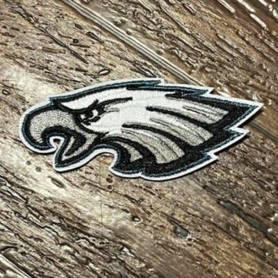Philadelphia Eagles EMBROIDERED NFL TEAM LOGO IRON ON PATCH | eBay