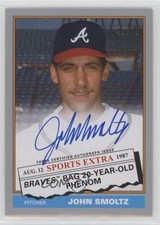 2020 Archives 1976 Topps Traded Silver /99 John Smoltz #76TA-JS Auto HOF 1av