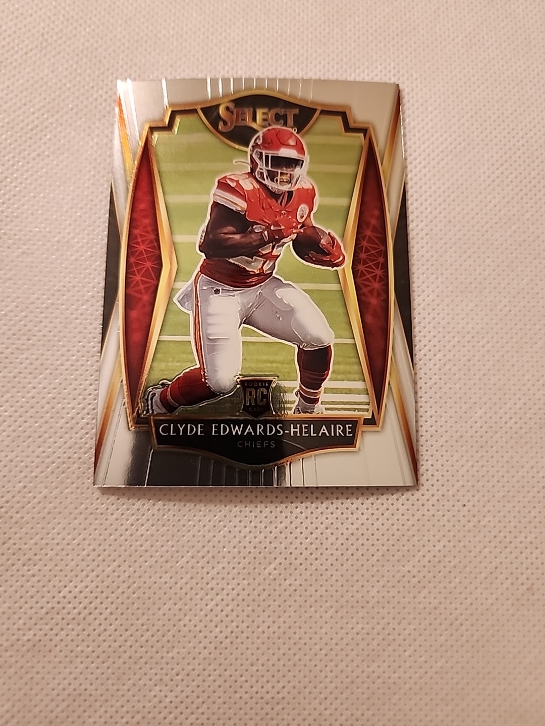 2020 Panini Select #154 Clyde Edwards-Helaire Chiefs Rookie