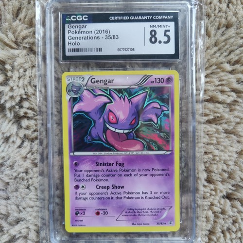 Gengar graded CGC 8.5 for sale on eBay