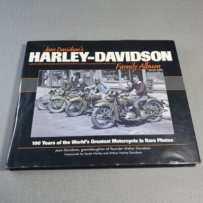 Jean Davidson's HARLEY-DAVIDSON Family Album 2003 Hardcover Motorcycle History