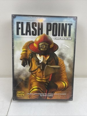 Flash Point Fire Rescue Board Game 2011 Lone Oak Games - Brand New