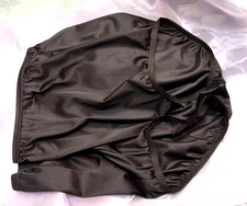 8/XL VANITY FAIR BLACK 15712 15711 PERFECTLY YOURS NYLON BRIEFS PANTIES NEW