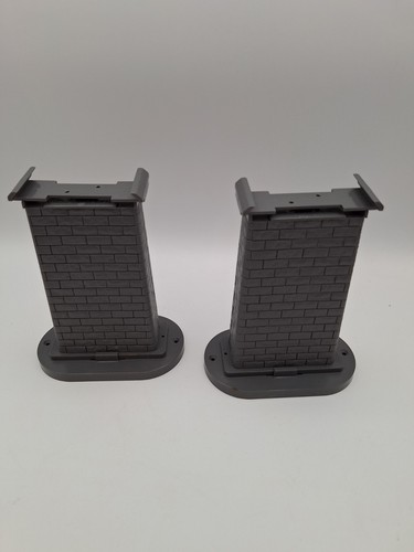 MTH RealTrax 40-1146 O Gauge 2 Piece Elevated Trestle Piers - Picture 2 of 7
