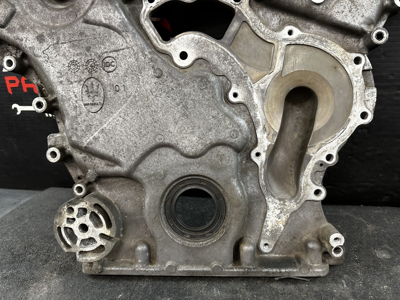 2015 MASERATI GHIBLI 3.0 ENGINE MOTOR TIMING COVER