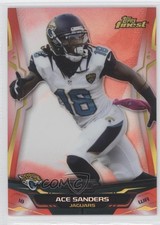 2014 Topps Finest Red Refractor /50 Ace Sanders #26 0b5
