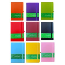 Hardback Lined Notebook A6 A5 A4 Notepad Journal Premium Writing Diary