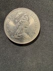 Queen Elizabeth & Prince Philip 1947 - 72 25th Wedding Anniversary CoinFREE SHIP — photo 1