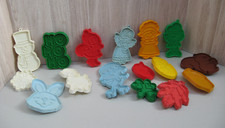 Vintage Hallmark Plastic Holiday Cookie Cutte...