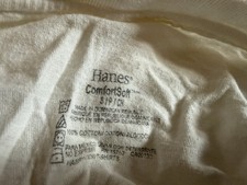 Hanes Small Men's T-Shirt - White Set Of 3