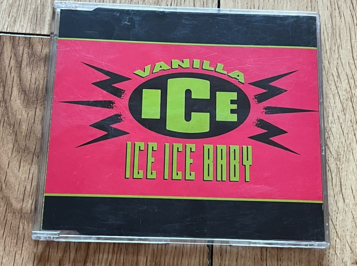 Ice Ice Baby Vanilla Ice CD Single 1990