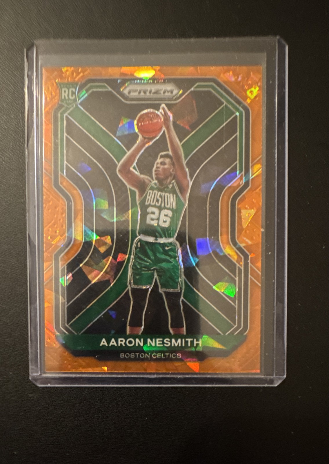 2020-21 Panini Prizm - Aaron Nesmith #282 Orange Ice Prizm (RC)