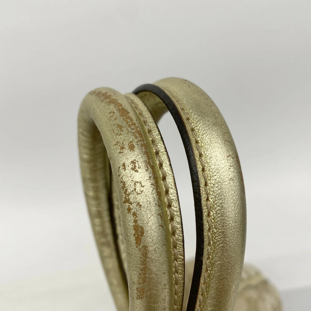 Gucci GG Canvas Abby Handbag Beige Brown Gold Logo Women's thumbnail 7