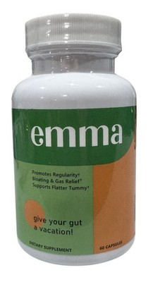 Emma Promotes Regularity, Bloating & Gas Relief Supports Flatter Tummy Exp 12/27
