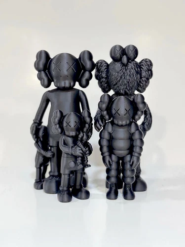 Kaws Family 10 Inches Tall Display Art Home Decore