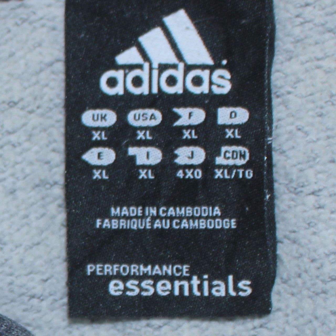 Adidas Black Hoodie Mens Xl image 6