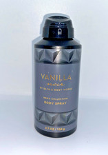 Bath  Body Works MEN'S VANILLA NOIR BODY SPRAY 3.7 OZ/104G
