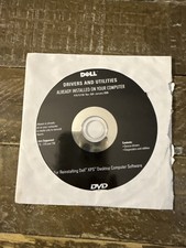 Dell Drivers  Utilities XPS Desktop Computer Software PC Cd Rom