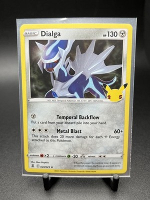 Pokémon Dialga 2021 Celebrations The Pokémon Company 020/025
