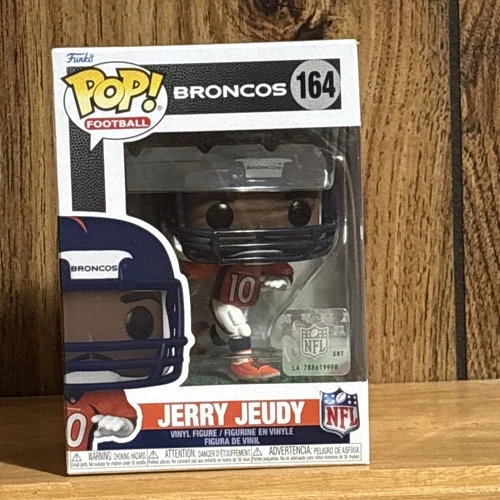 Funko Pop! Vinyl: Jerry Jeudy Home Uniform Denver Broncos NFL Series