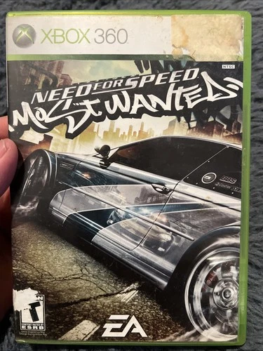Need for Speed: Most Wanted (Microsoft Xbox 360, 2005)w/ Manual A-1058