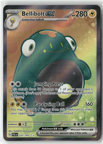 Bellibolt ex 237/193 Ultra Rare Paldea Evolved Pokemon Holo NM