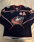 Sean Monahan Columbus Blue Jackets Game Worn Jersey Size 56 NHL Authentic — photo 1