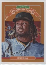 2020 Panini Donruss Optic Diamond Kings Orange Prizm 36/100 Josh Bell #27 1t5