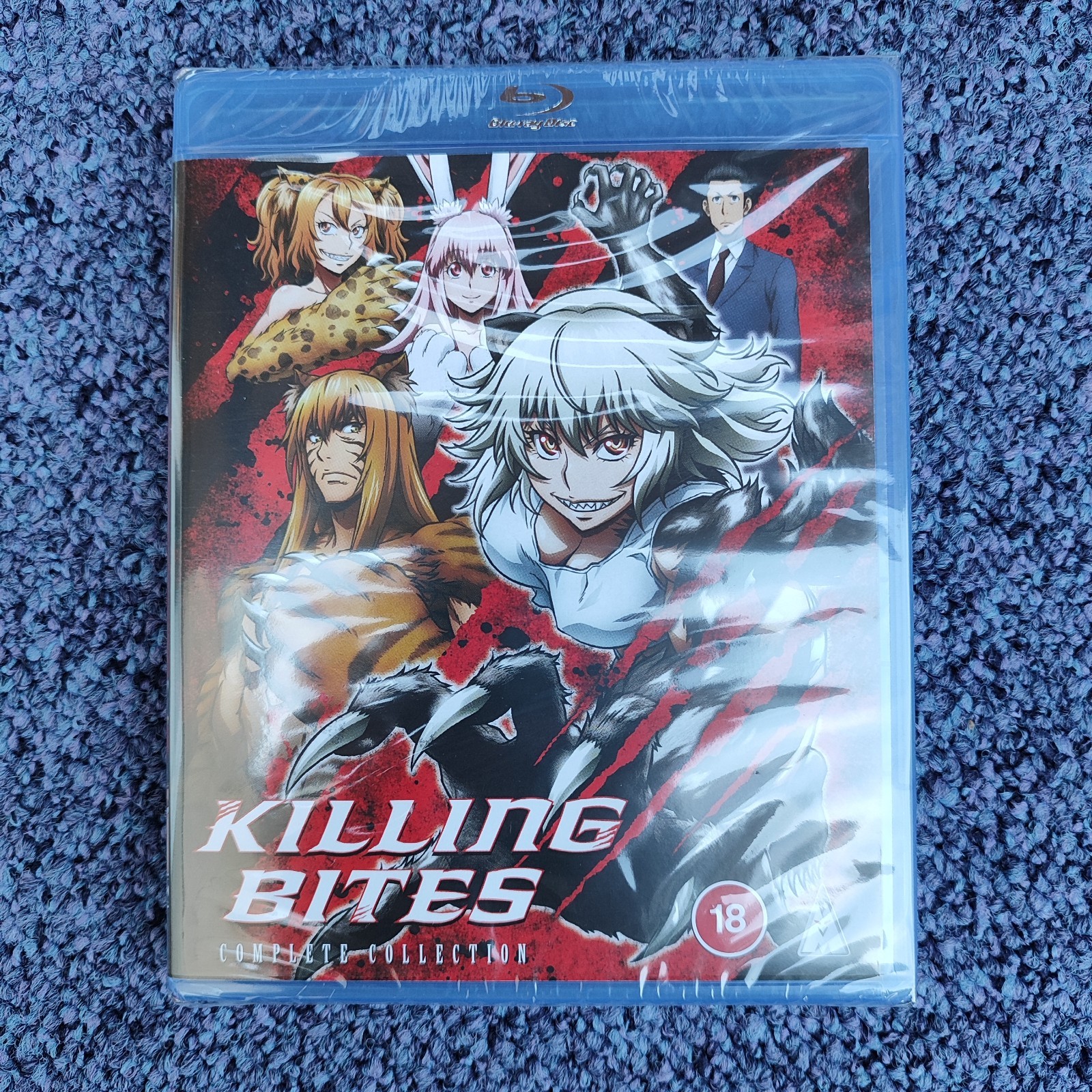 Killing Bites: The Complete Collection Blu Ray NEW & SEALED Anime - Free P&P