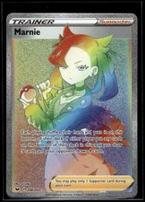 Pokemon Marnie Holofoil 208 Sword & Shield Rare Rainbow on eBay