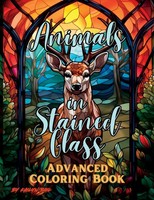 Animals In Stained Glass Advanced Coloring Book | Taschenbuch | Englisch (2023)