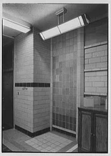 Municipal Building material display, New York City. Vertical detail I