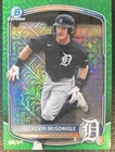 Topps 2025 Bowman Chrome Kevin McGonigle Tigers Green Mojo #BDC-59 Serial #58/99