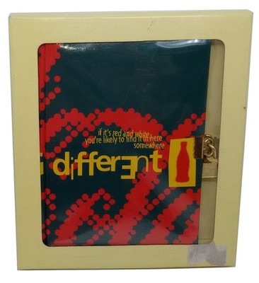 Coca Cola Secret Diary with Lock Green Cover