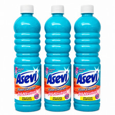 Asevi Floor Cleaner Spanish cleaning  PH Neutral 1L x 3 24hr delivery 3.66 per litre