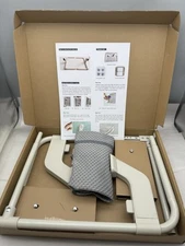 Cat Window Perch Bed Hammock w/ Zipper Foldable Steel Frame Strong Suction Cup..