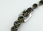 Weiss Smoky Gray & Clear Rhinestone Hollywood Glam Choker & Clip On Earrings — photo 6