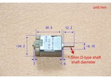 1pcs WFC-280SA DC12V 13150RPM High Speed Large Carbon Brush DC Motor *tn
