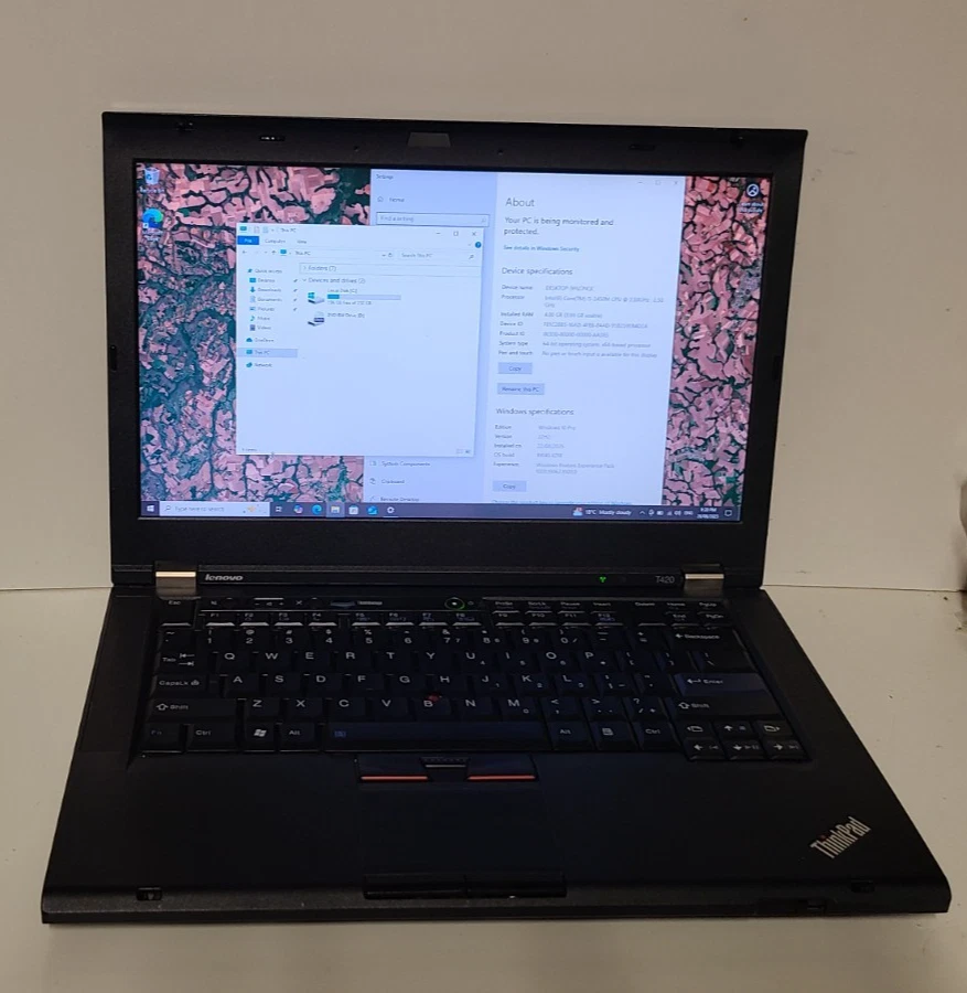 LENOVO ThinkPad T420 i5  14" Laptop with DVD-RW  WiFi - image 4 of 4