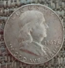 1962 Franklin Half Dollar 50C Philadelphia Business Strike 90% Silver Reeded