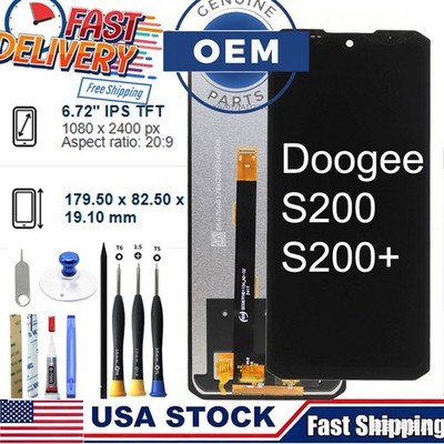 6.72'' LCD Display Touch Screen Digitizer Assembly fit DOOGEE S200 S200X S200+