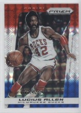 2013-14 Panini Prizm Red White & Blue Mosaic Prizm Lucius Allen #249 0c2