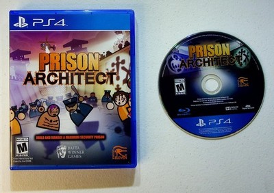 Prison Architect PS4 Video Game Multiplayer Simulation